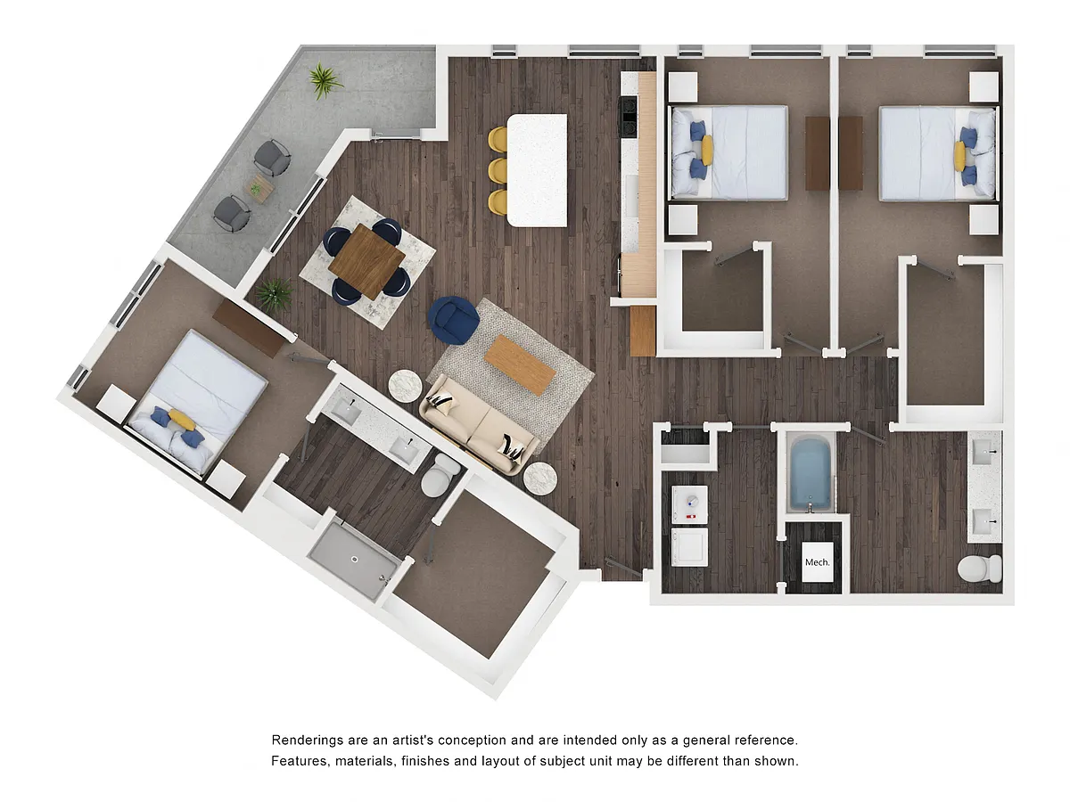 Floor plan C1