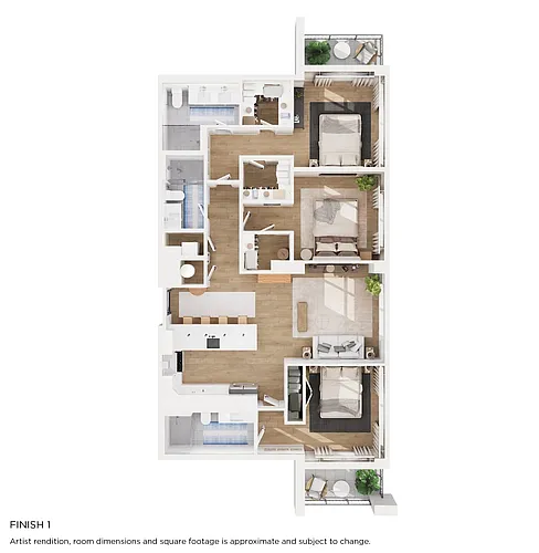 Floor plan C1