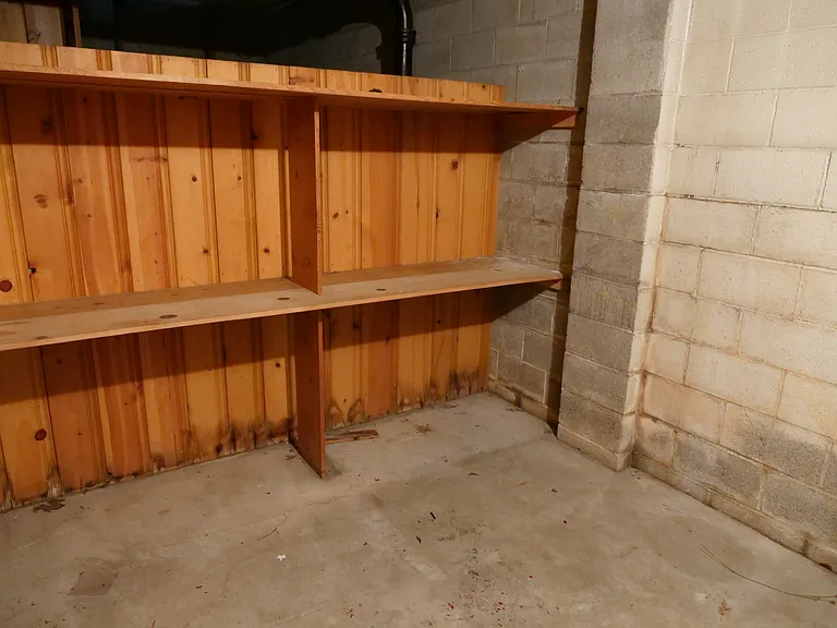 Huge exclusive storage unit in garage.