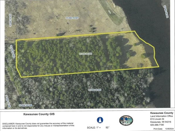 W Wilson Rd, Algoma, WI 54201