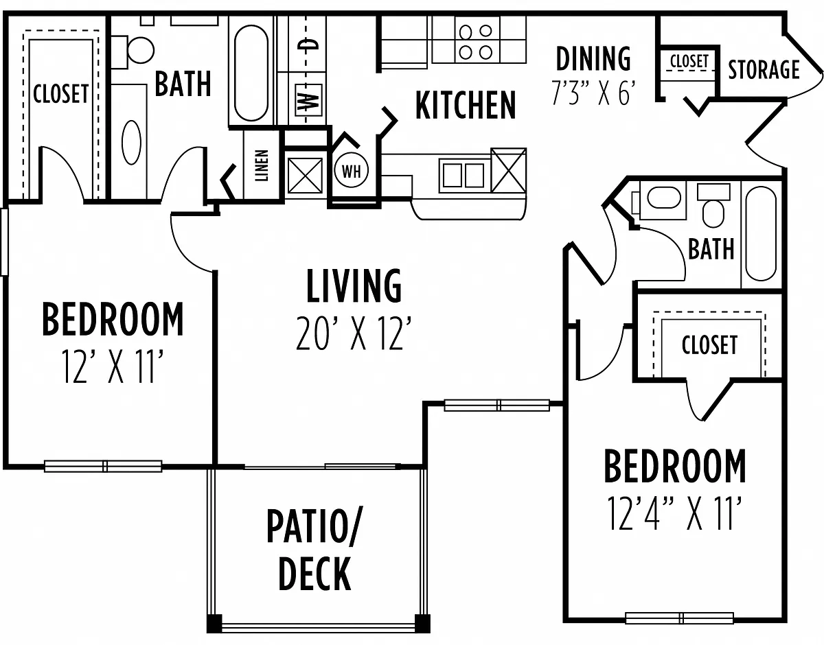 Floor plan The Magnolia
