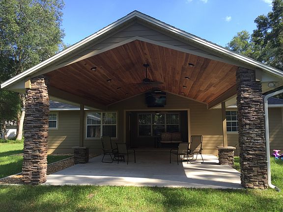 Back Patio.