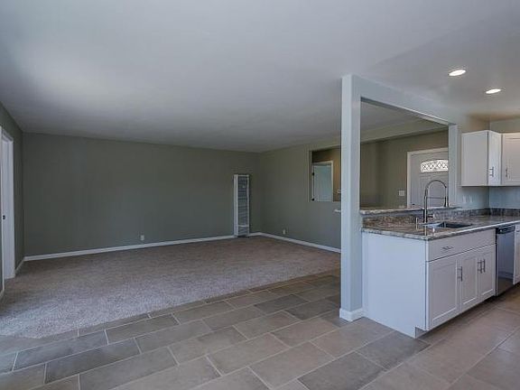 Family room into Kitchen