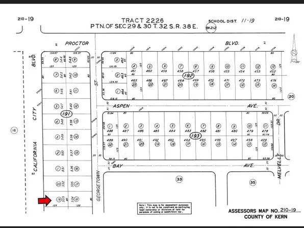 0 California City Blvd Lot 553, California City, CA 93505