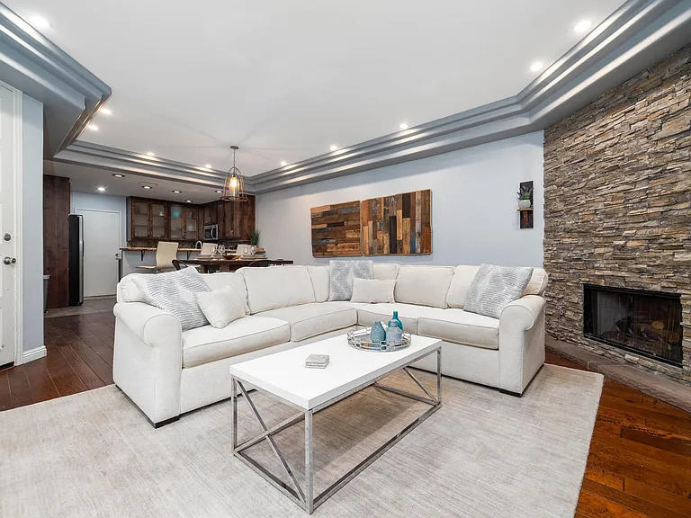 Cozy Family Room with Fireplace