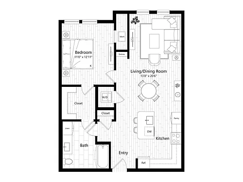 Floor plan A8-F