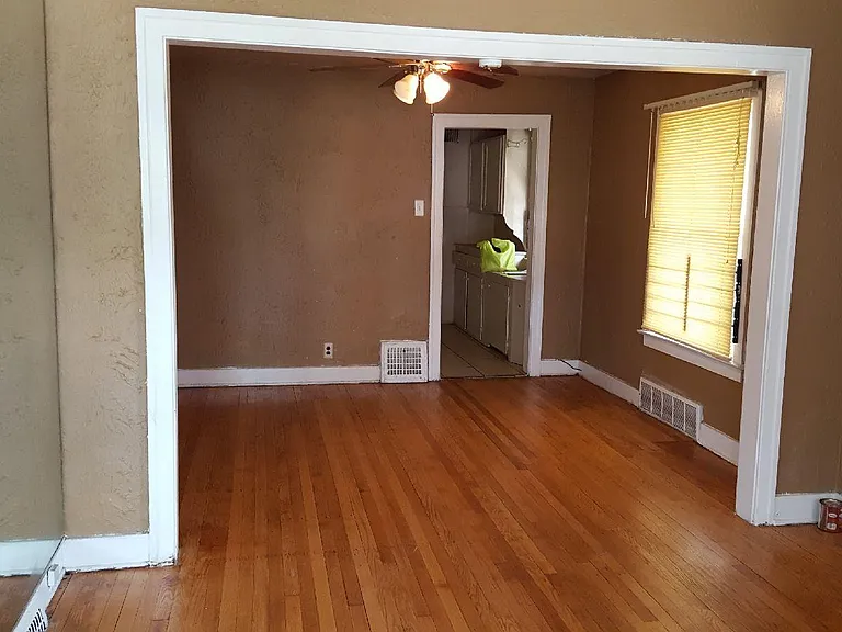 Living Room entering Dining Room