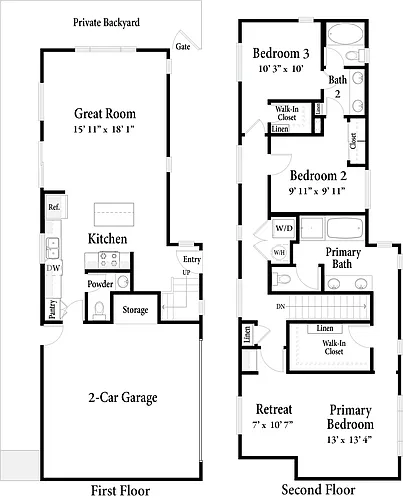 Floor plan C3H
