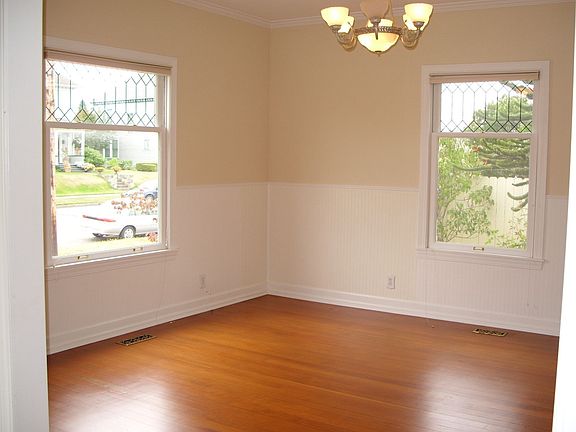 Dining/living with wainscoting