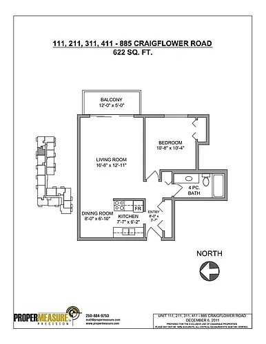 Floor plan 1 Bedroom
