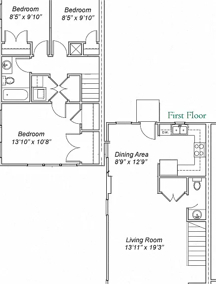 Hunting Creek Townhouse Apartments — Photo 13