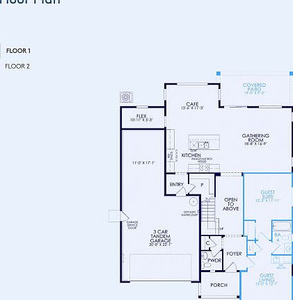 Stafford Floor Plan, Quick Move-In Home, Floor 1