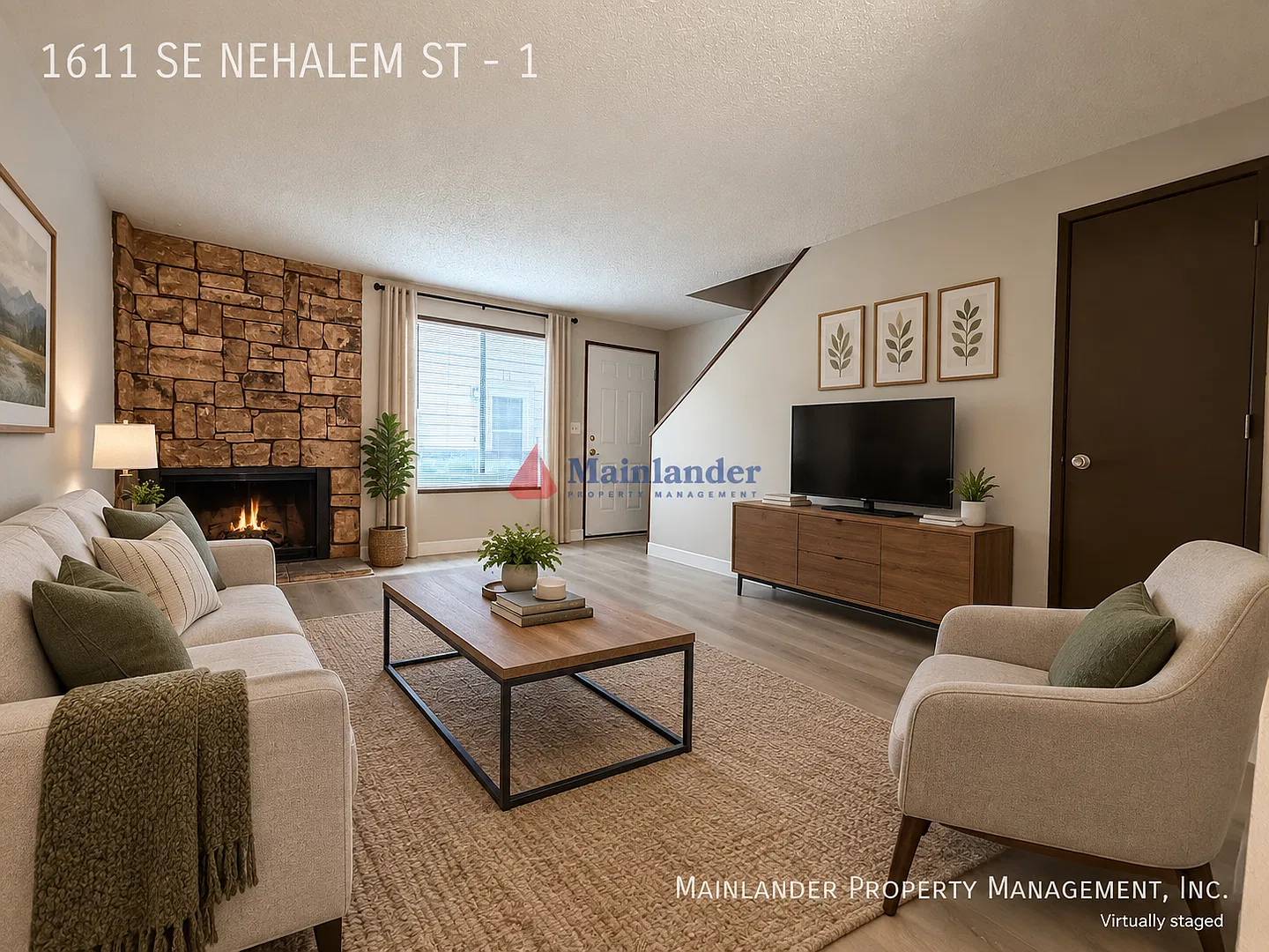 2 Bed Townhome in Heart of Sellwood, Brand New Flooring & AC Minisplits — Photo 4