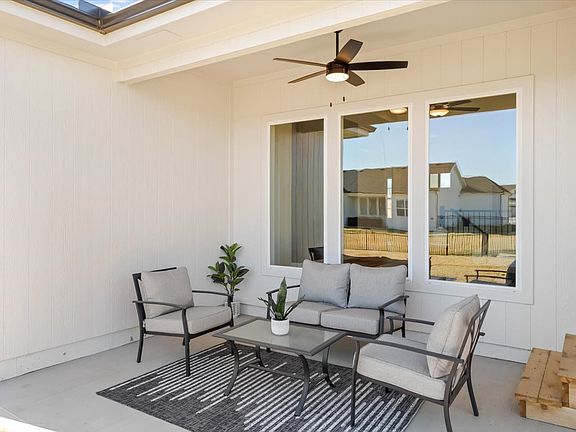 Covered Rear Patio