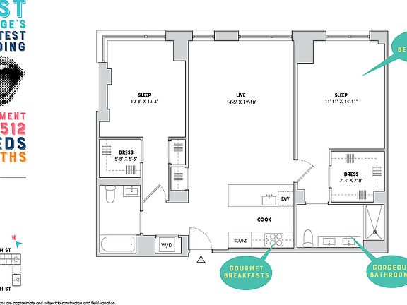 2nd image of 510 E 14th St #412