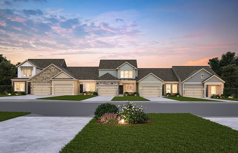 The Villas Collection at Montebello Feature Attached, One-Level Homes with First Floor Owner s Suite
