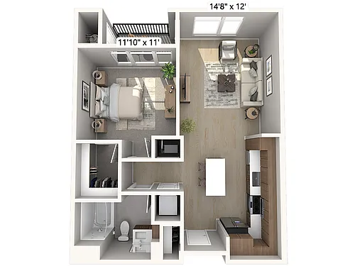 Floor plan A04