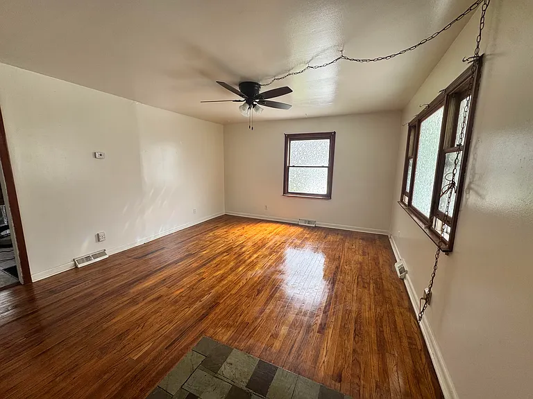 Living room off front porch
