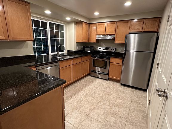Spacious kitchen with pantry cabinet