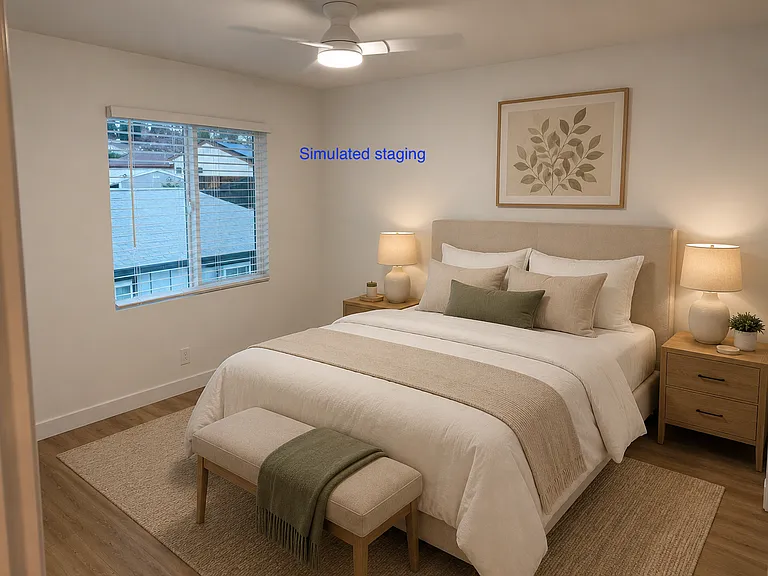 Simulated staging