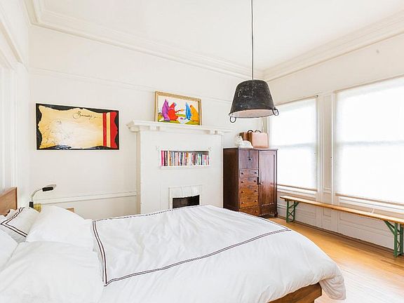 Bedroom as it looked with prior tenant