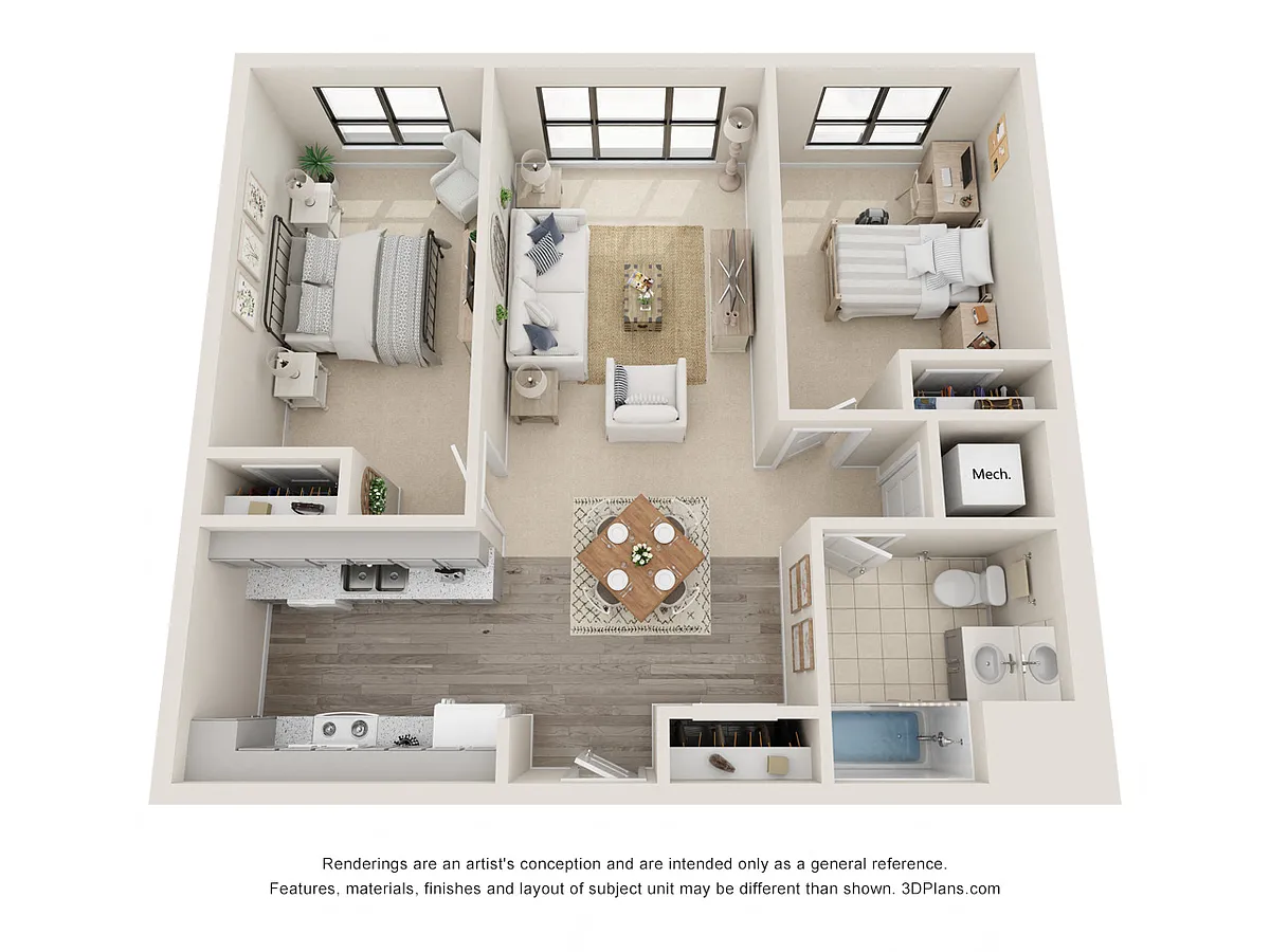 Floor plan B2