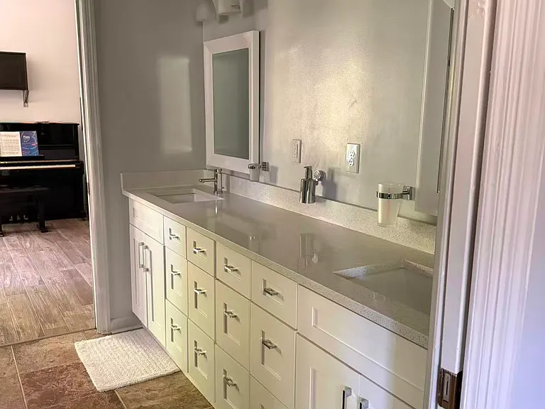 Basement Full Shower Jack & Jill Bath