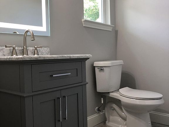 Half bath on 2nd floor