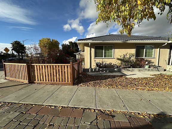FRONT VIEW OF STREET SIDE YARD (SHRUBS NOW GONE)