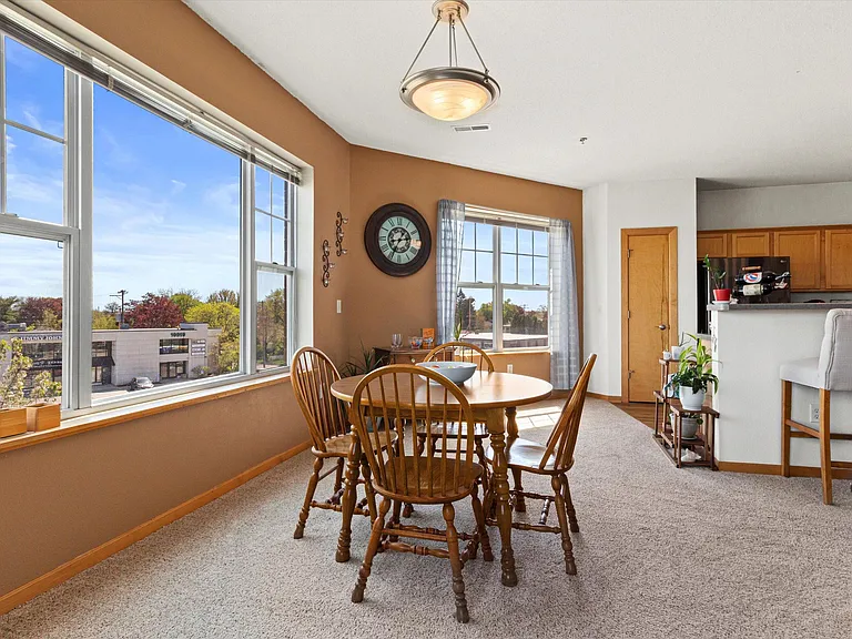 Dining Area with ample sunlight