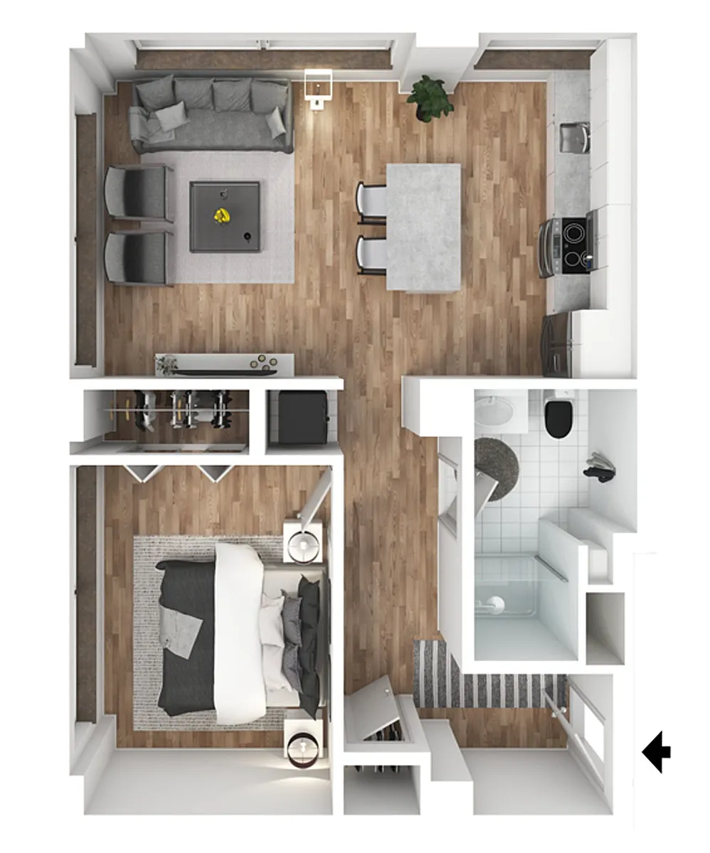 Floor plan The Jackson
