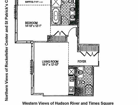 2nd image of 18 W 48th St APT 23A