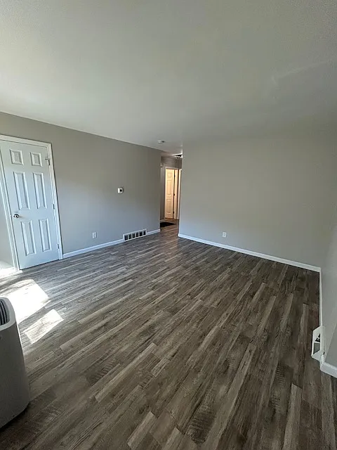 Front door leads directly to the living room