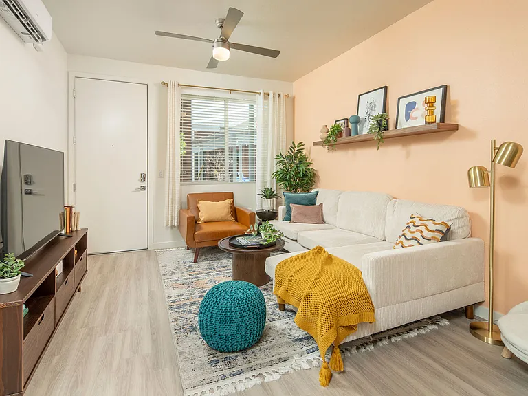 One Bedroom - Living Room