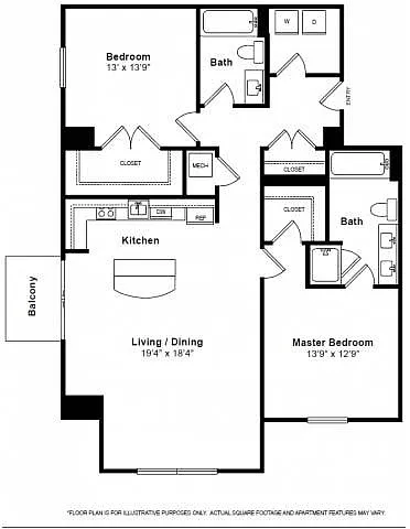 Floor plan E B7