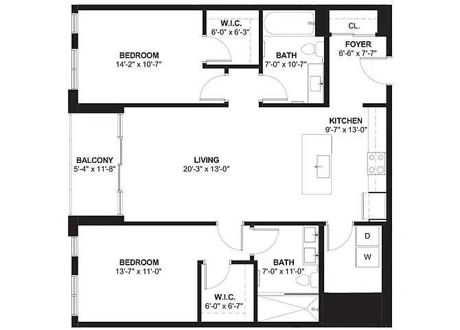 Floor plan I