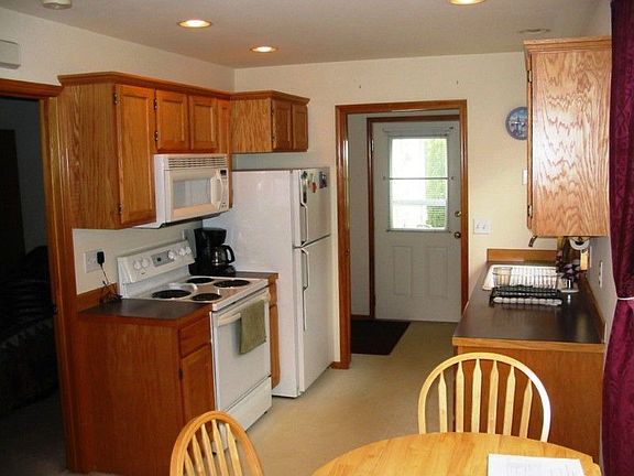 Kitchen area of home.