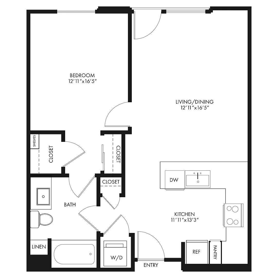 Floor plan A17A