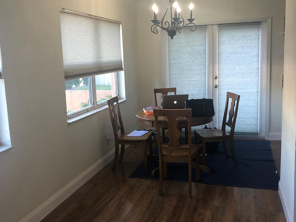 open living space with dining area