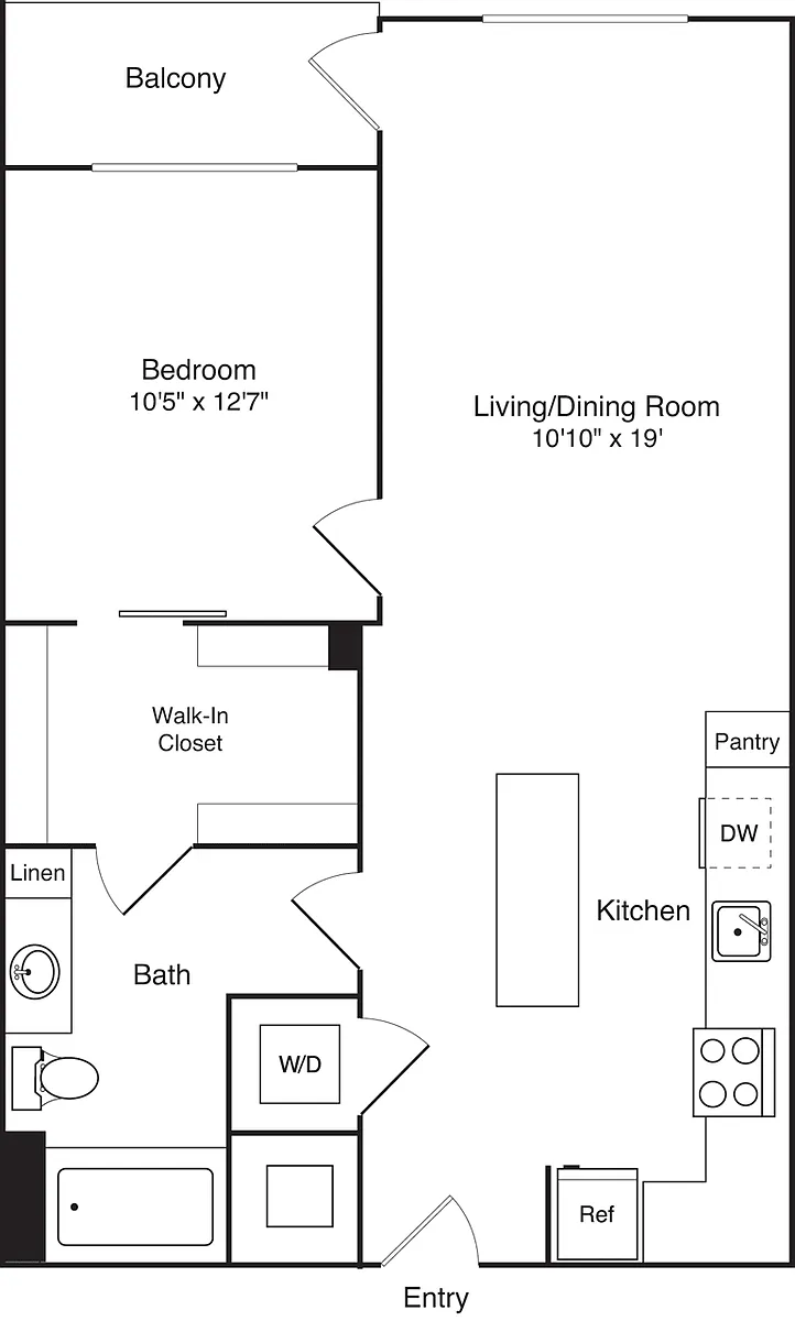 Floor plan A13