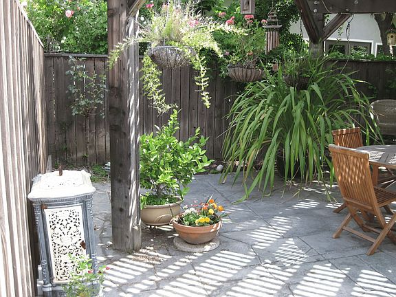 another view of the patio