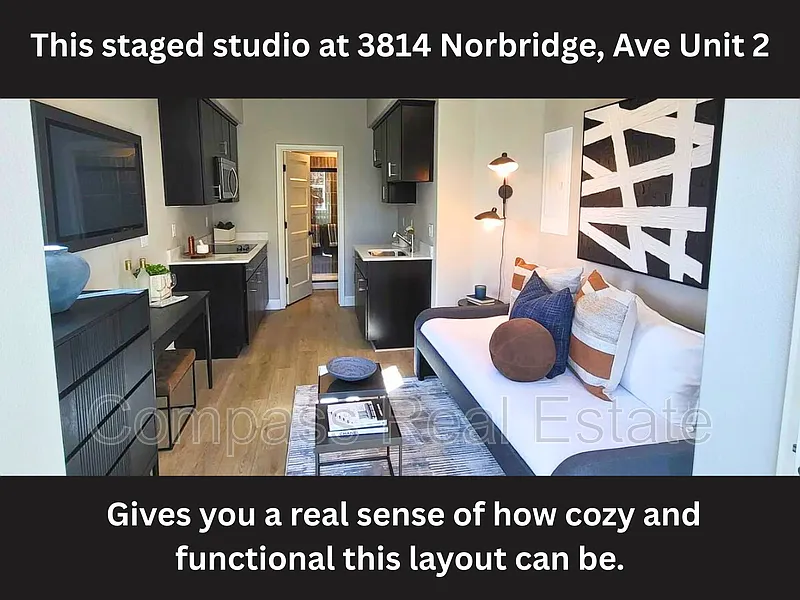 Studio, 1.0 bath, 252 sqft, $1,600 — Photo 3