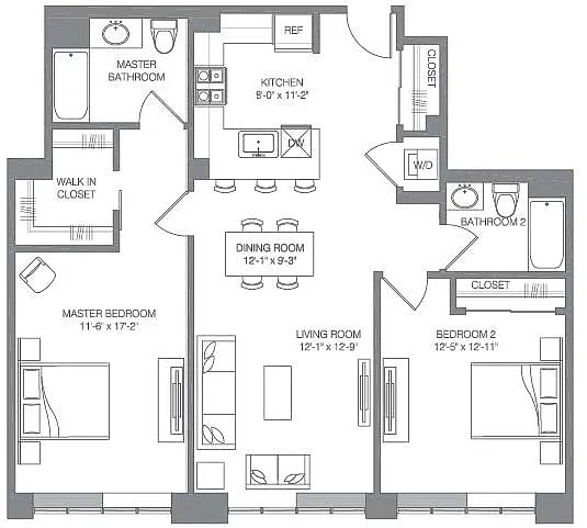 Floor plan E-B7