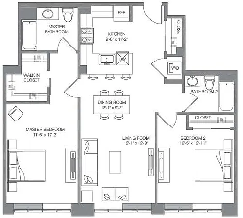 Floor plan E-B7