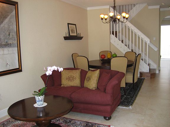 Living room & dining room