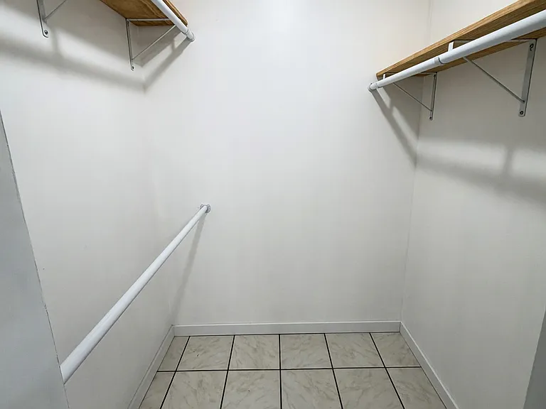 Walk in closet one of 2 in Master bedroom