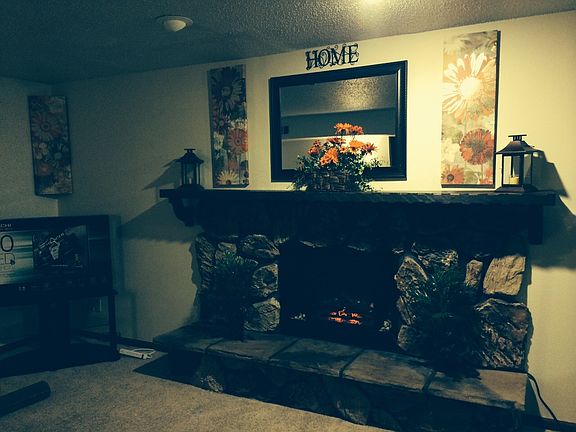 Large Living Room With Fireplace