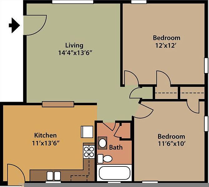 2nd image of 2601 New Orleans St SW APT 2811