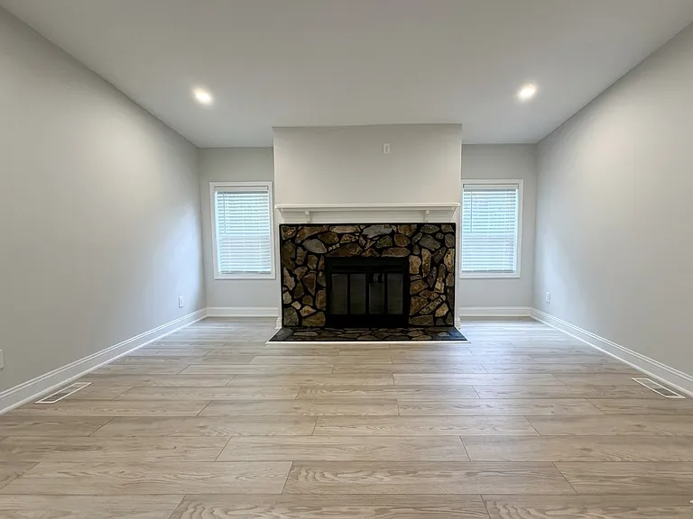 Woodburning Fireplace and Reading Nooks