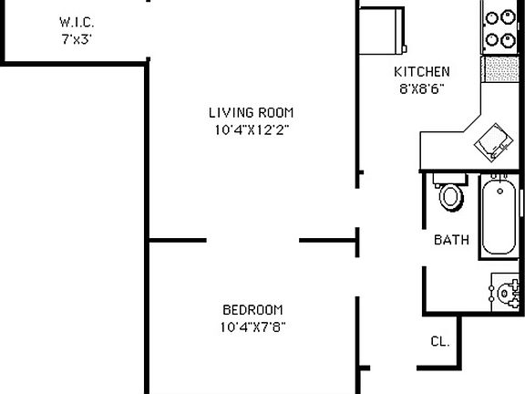 2nd image of 204 W 94th St APT 3E